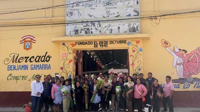 comeciantes de flores