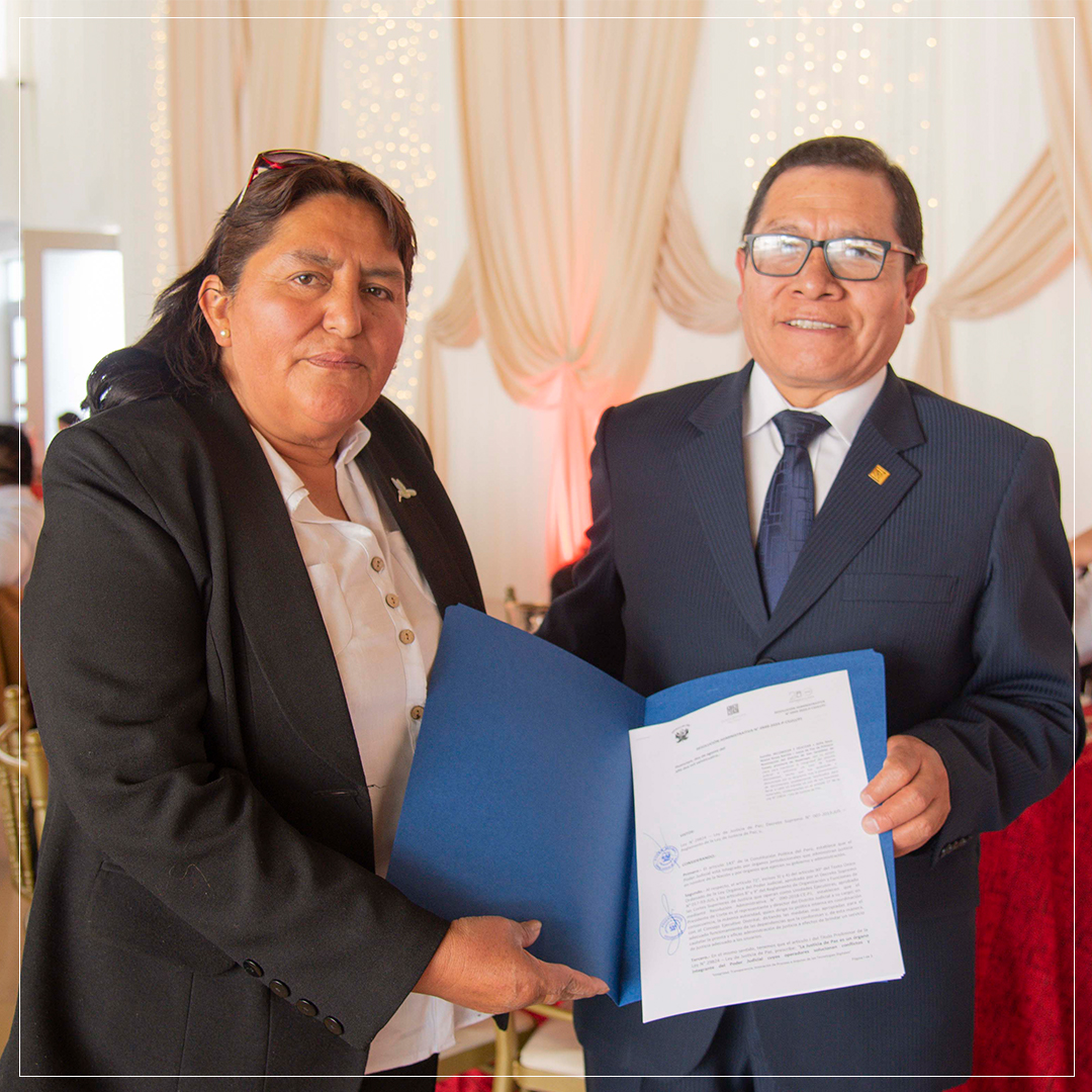Jueces que superaron meta del 120% fueron reconocidos