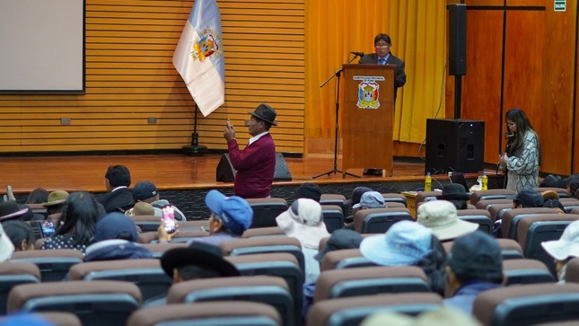 Municipalidad de Puno participa en reunión regional para la elección de representante nacional de personas con discapacidad
