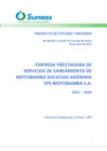 Vista preliminar de documento Proyecto de estudio tarifario de la EPS MOYOBAMBA S. A. 2021 – 2026.