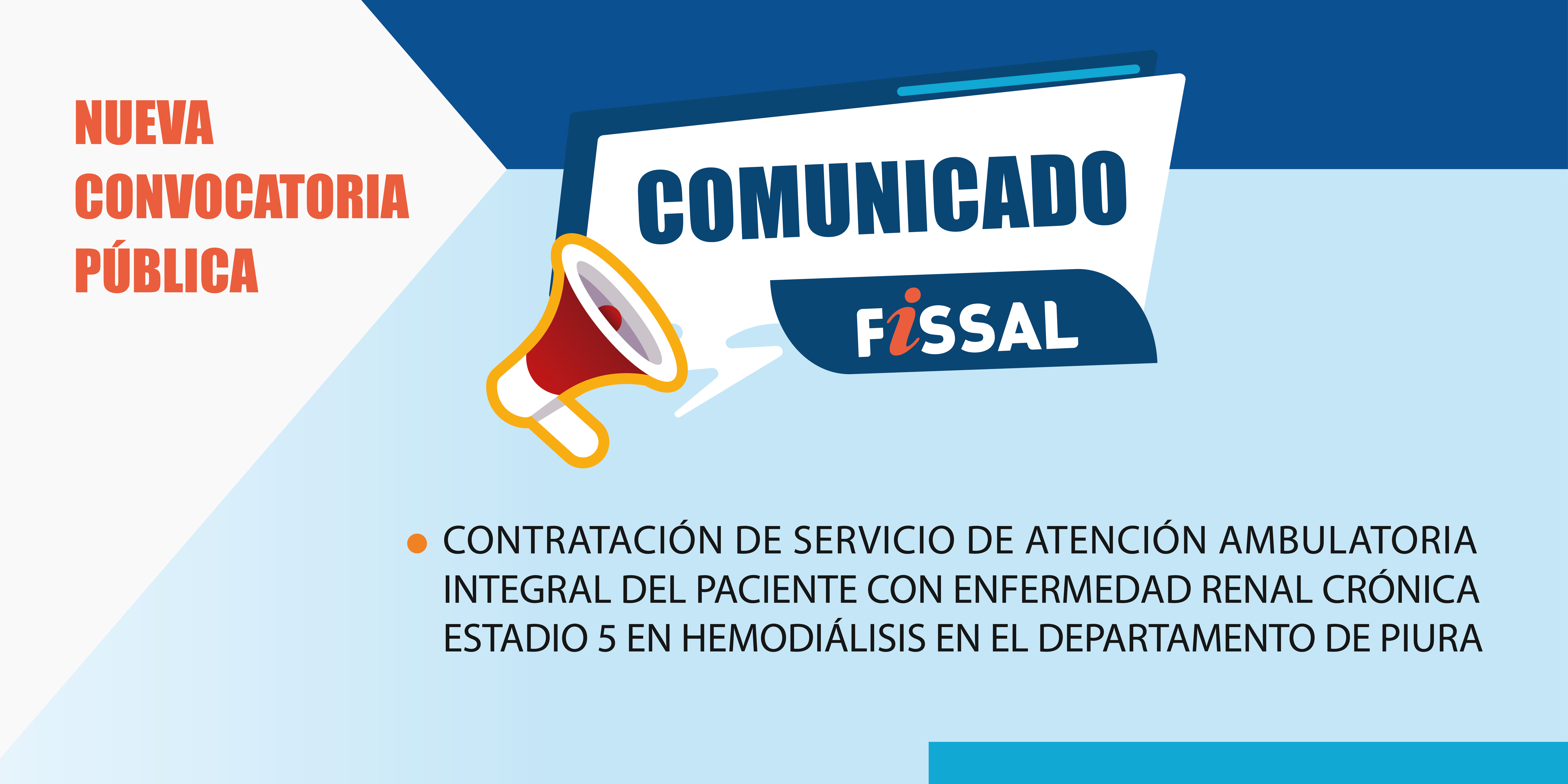 Servicio de atención ambulatoria integral del paciente con enfermedad renal crónica estadio 5 en hemodiálisis en la provincia de Piura del departamento de Piura