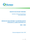 Vista preliminar de documento Proyecto de estudio tarifario de SEDA AYACUCHO S. A. 2022 – 2026.