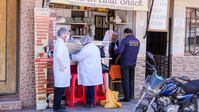 Nueva inspección garantiza condiciones sanitarias en el Jirón Lampa