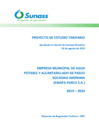 Vista preliminar de documento Proyecto de estudio tarifario de Emapa Pasco S. A. 2019 – 2024.