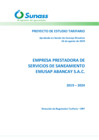 Vista preliminar de documento Proyecto de estudio tarifario de EMUSAP Abancay S.A.C. 2019 – 2024.