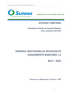 Vista preliminar de documento Proyecto de estudio tarifario de EPS MANTARO S. A. 2017 – 2022.