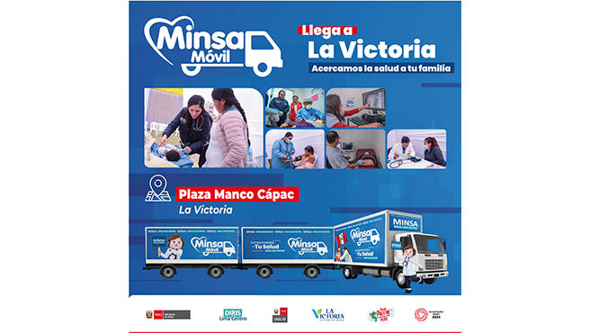 FOTO 5 La Victoria: Minsa Móvil llega este jueves 15 y viernes 16 para brindar atención gratuita de salud 