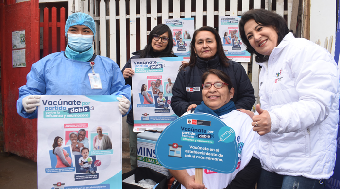 Más de 700 personas atendidas por la Diris Lima sur en gran campaña de salud frente a las bajas temperaturas en Villa El Salvador