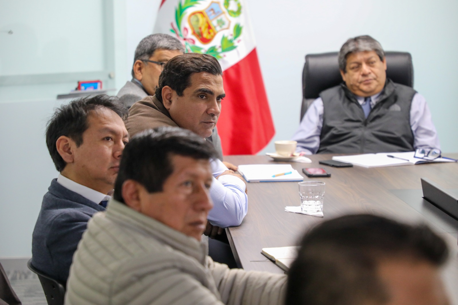 Gobernador y jefe de ANIN trabajan para sacar adelante carretera Chulucanas-Frías y drenaje pluvial de Piura