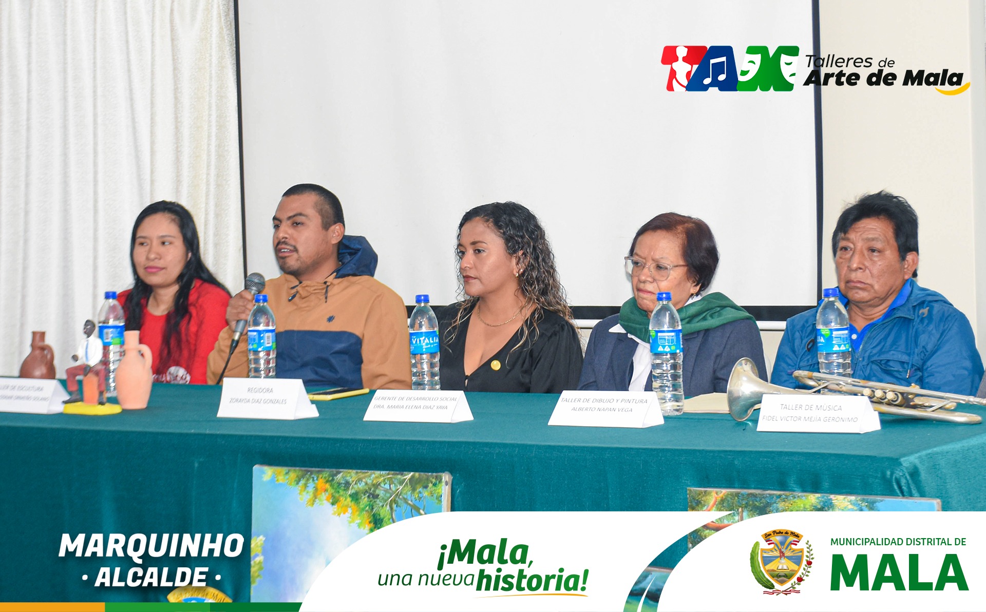 Gran Apertura de los Talleres de Arte de Mala