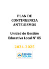 Vista preliminar de documento Plan de Contingencia ante Sismos