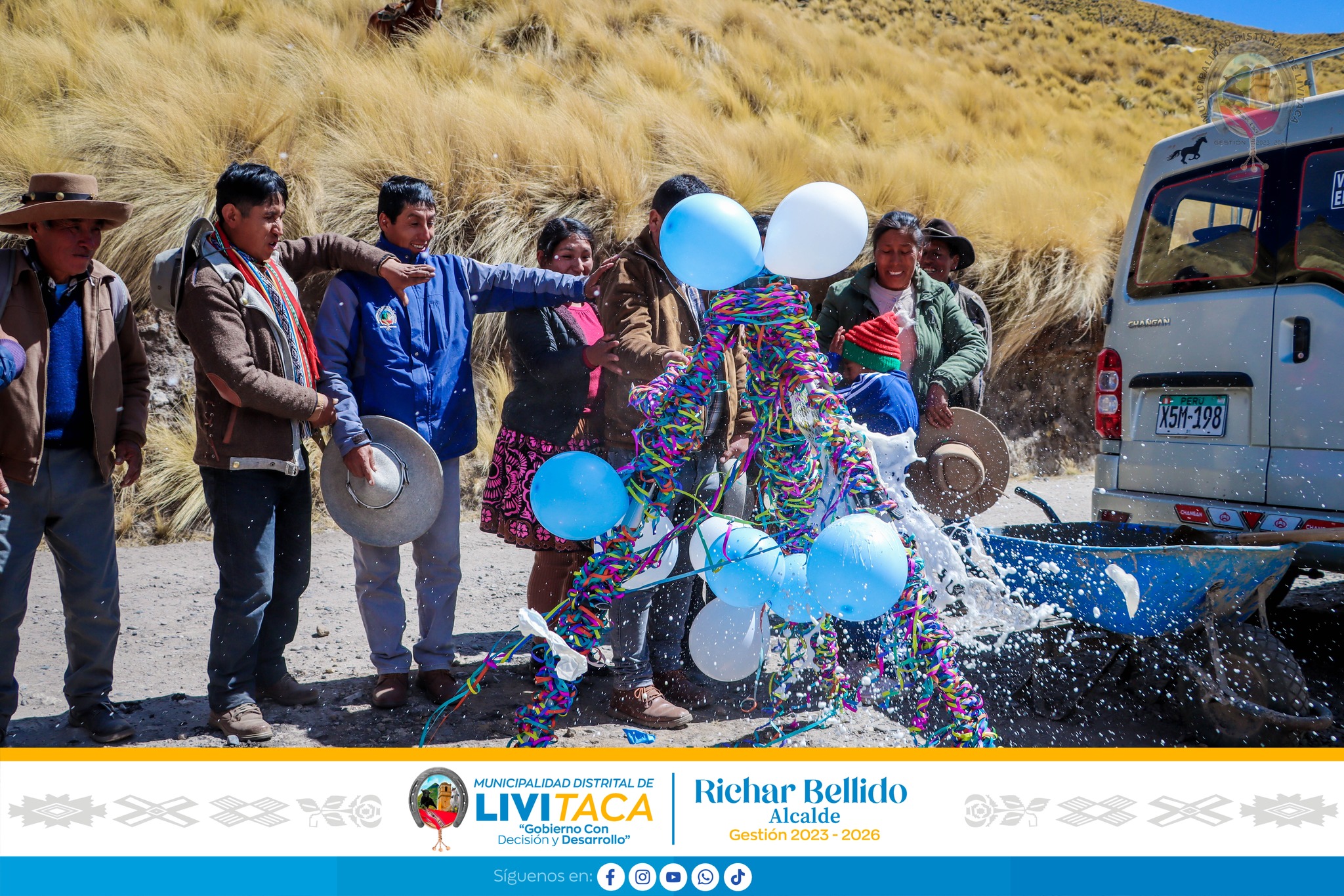 Iniciamos obra para camino vecinal en Ccollana Alta Sector Central