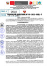 Vista preliminar de documento R.D  018-2022