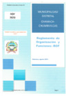 Vista preliminar de documento REGLAMENTO DE ORGANIZACIONES Y FUNCIONES DE LA MUNICIPALIDAD DISTRITAL DE CHAMACA