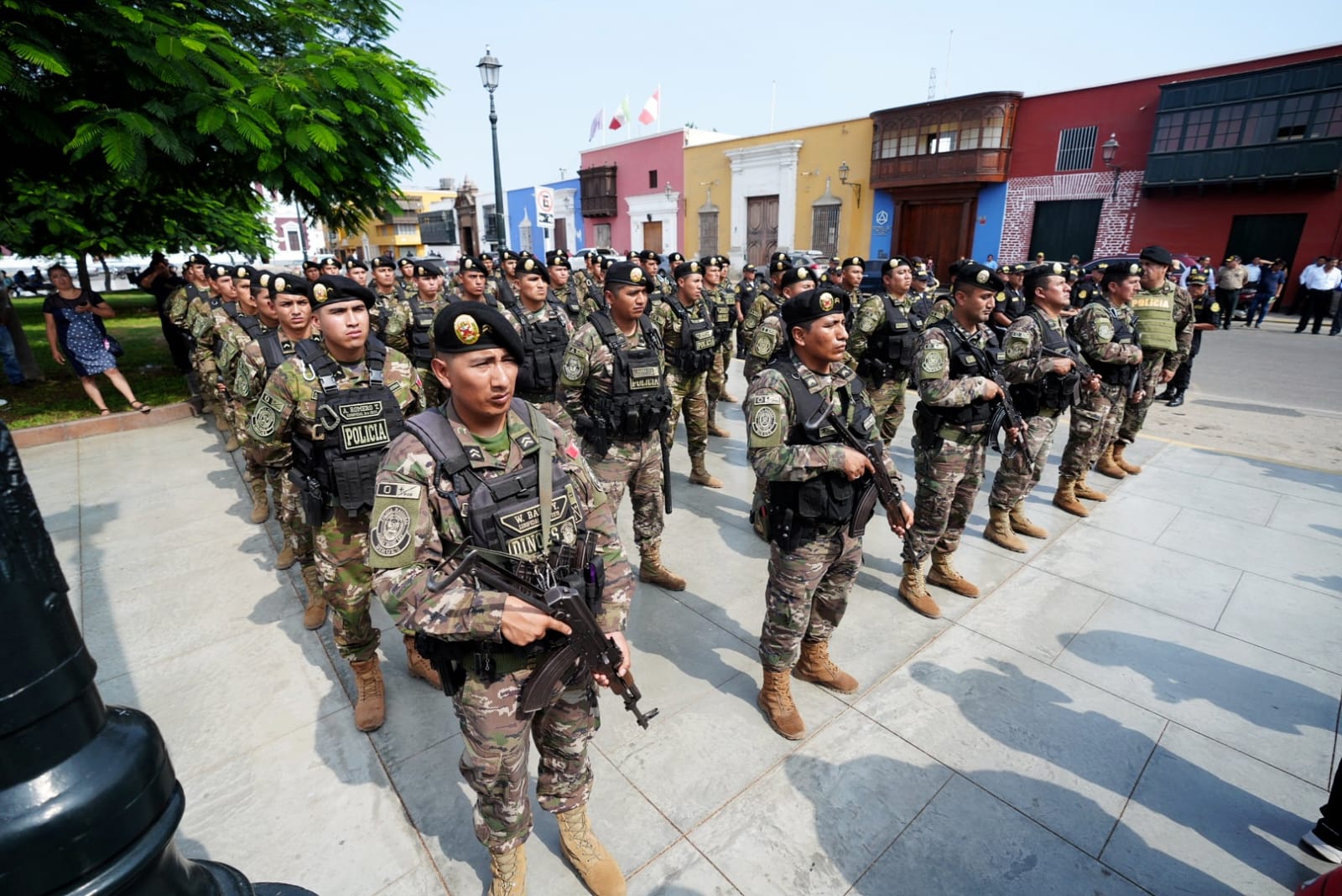 Trujillo será la primera ciudad del país en tener una base permanente de la DINOES