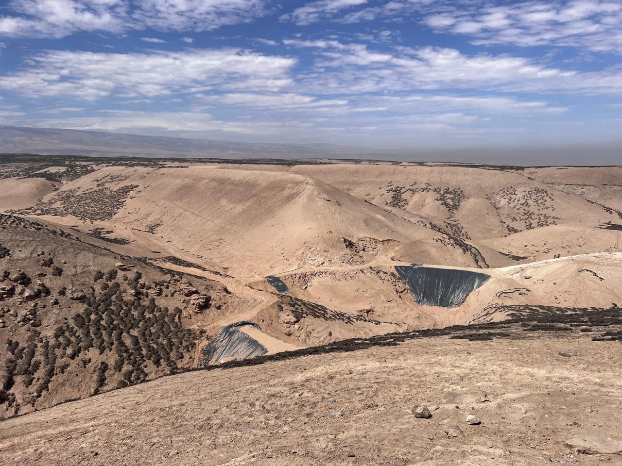 Quebrada Caramolle cuenta con seis diques de protección 
