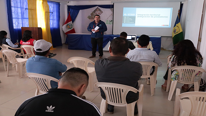 Reunión del Comité Multisectorial de Agua y Saneamiento y Conformación de la Mesa Técnica Provincial en Rodríguez de Mendoza.