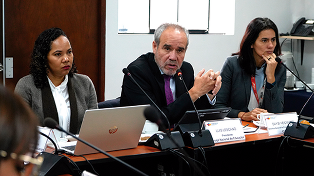 CNE reúne a sectores del Estado y organismos autónomos para articular las políticas educativas con el Proyecto Educativo Nacional al 2036