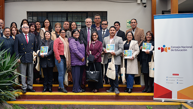 CNE reúne a sectores del Estado y organismos autónomos para articular las políticas educativas con el Proyecto Educativo Nacional al 2036