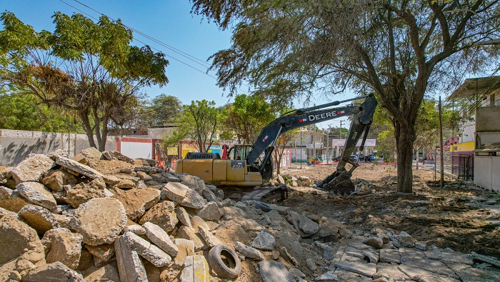 Reconstrucción Av. Cushing