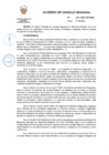 Vista preliminar de documento ACUERDO DE CONSEJO N° 257-2024