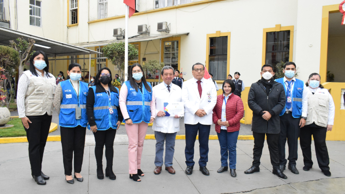 El director general del INSN, Dr. Carlos Urbano Durand, recordó a todo el personal del centro pediátrico a continuar brindando atención especializada a los niños y adolescentes del país.