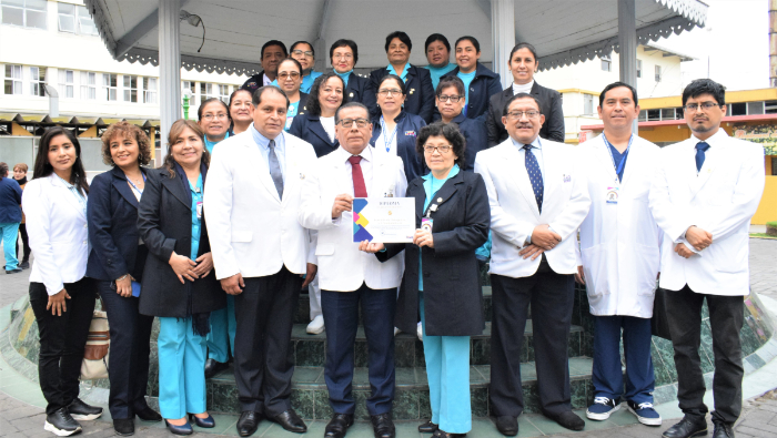 El director general del INSN, Dr. Carlos Urbano Durand, recordó a todo el personal del centro pediátrico a continuar brindando atención especializada a los niños y adolescentes del país.