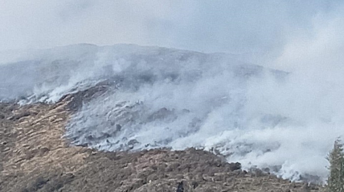 incendio forestal huascaran