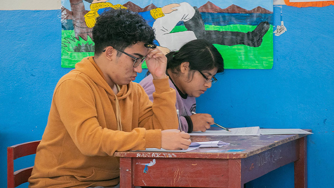 Municipalidad realiza segundo simulacro de examen de admisión – Ciclo ordinario 2024, a cargo de los docentes, plana directiva de la UNMSM