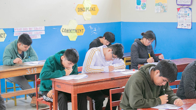 Municipalidad realiza segundo simulacro de examen de admisión – Ciclo ordinario 2024, a cargo de los docentes, plana directiva de la UNMSM