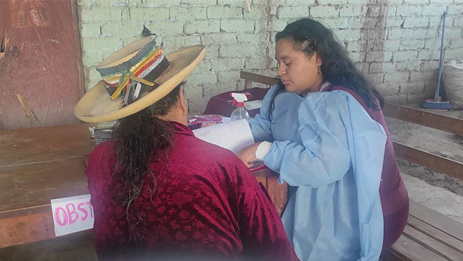 Proyecto Municipal de Salud al centro poblado de Ex Hacienda.