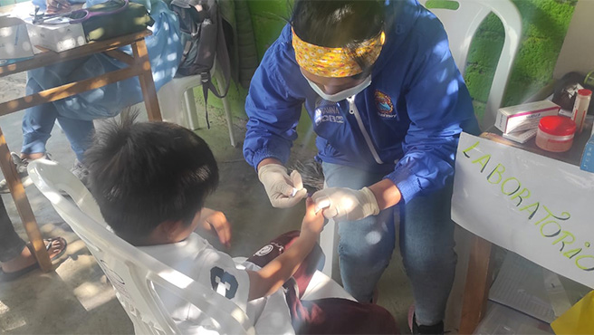 Proyecto Municipal de Salud al centro poblado de Ex Hacienda.