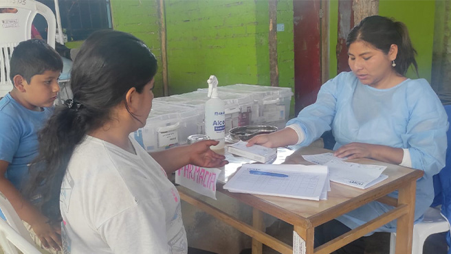 Proyecto Municipal de Salud al centro poblado de Ex Hacienda.