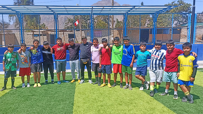 Academia Ancash 52 continua atendiendo a los niños, niñas y jovenes de la provincia de Huarmey