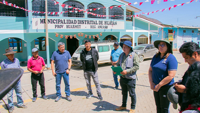 Comisión del comité Evaluador visitó in situ a los establecimientos, o espacios donde los Agentes Económicos Organizados – AEO - Huayan