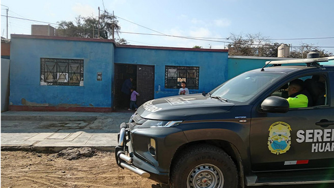 El personal de Serenazgo de la Municipalidad Provincial de Huarmey ayudó de manera oportuna a un adulto mayor.