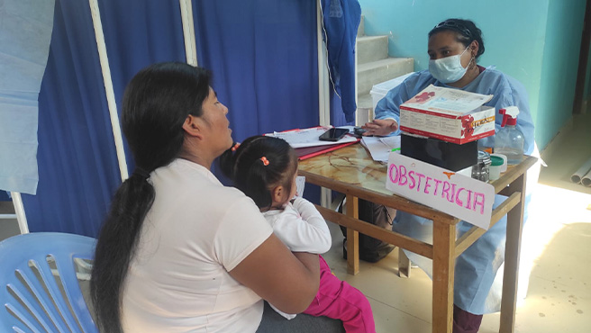 Proyecto Municipal de Salud llego hasta el centro poblado de Huamba Alta