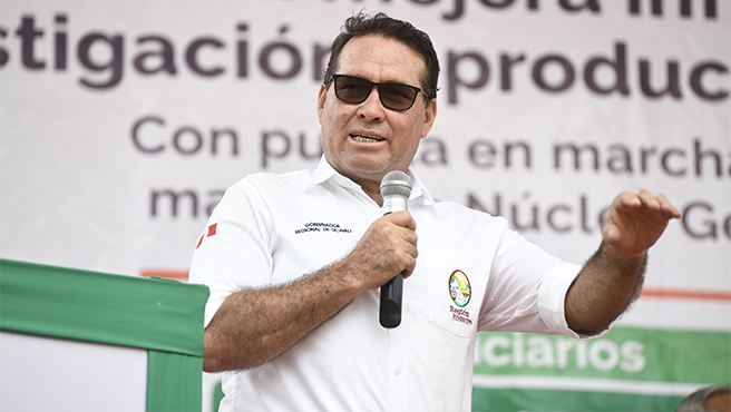 GORE Ucayali lidera ranking nacional en ejecución de proyectos de inversión en los sectores Educación, Transporte y Salud