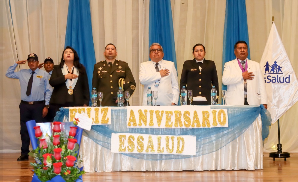 La Municipalidad de Puno saluda a la Red Asistencial Puno EsSalud por sus 88 aniversario institucional