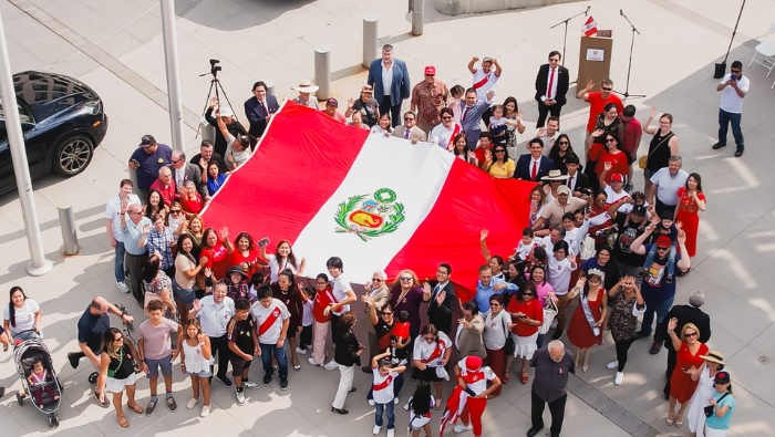 Connacionales residentes en Salt Lake City conmemoraron independencia del Perú con actos oficiales