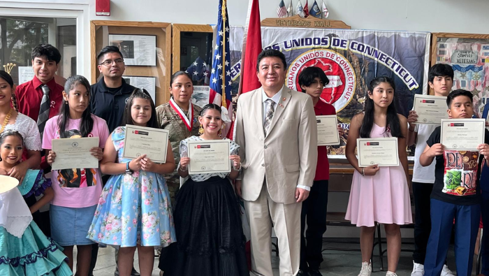 Consulado General del Perú en Hartford festeja fiestas patrias en los estados de Connecticut y Rhode Island