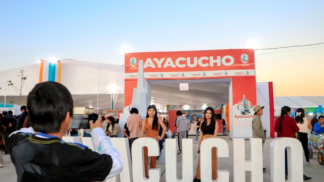 Fotografía de Expo Perú Los Andes.