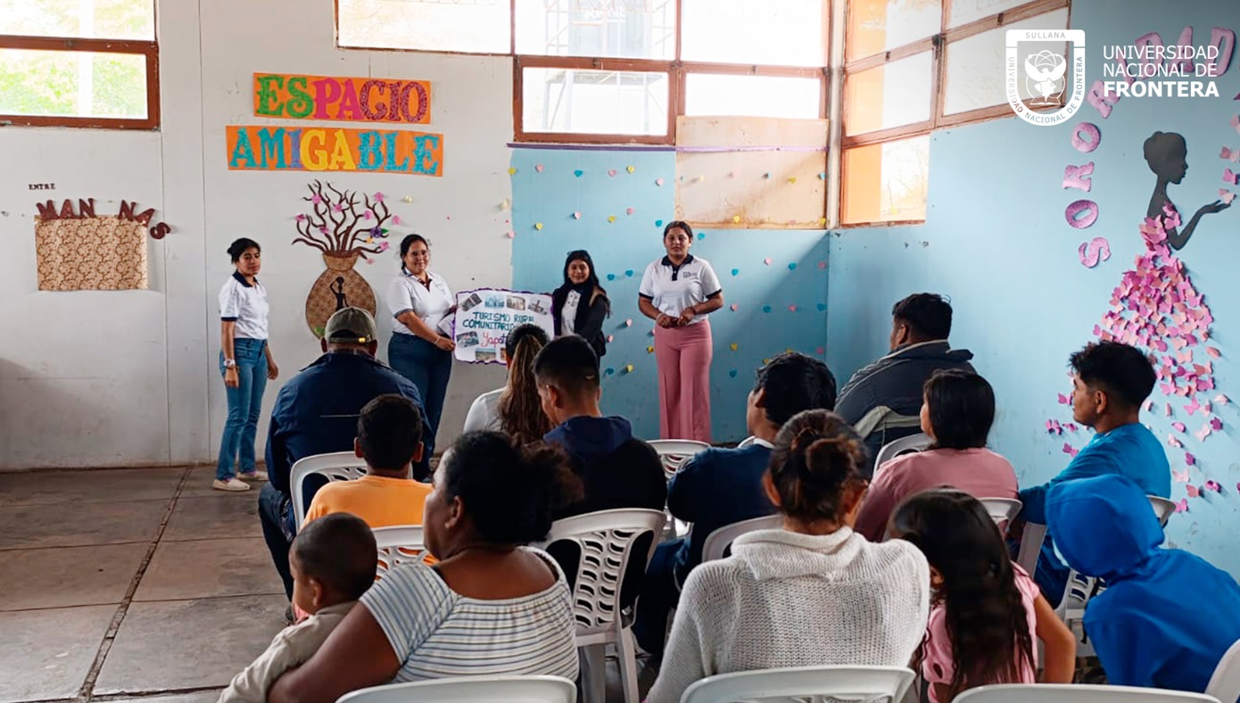 Estudiantes de la UNF impulsan turismo rural comunitario en Cruz Pampa Yapatera. 