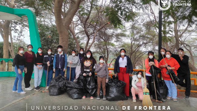 Estudiantes de la UNF unen esfuerzos para la conservación del Paseo Turicarami-Sullana