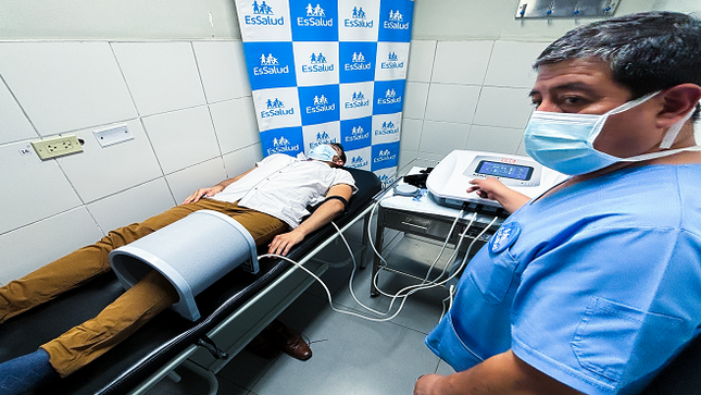 EsSalud alivia dolores e inflamaciones con Magnetoterapia 