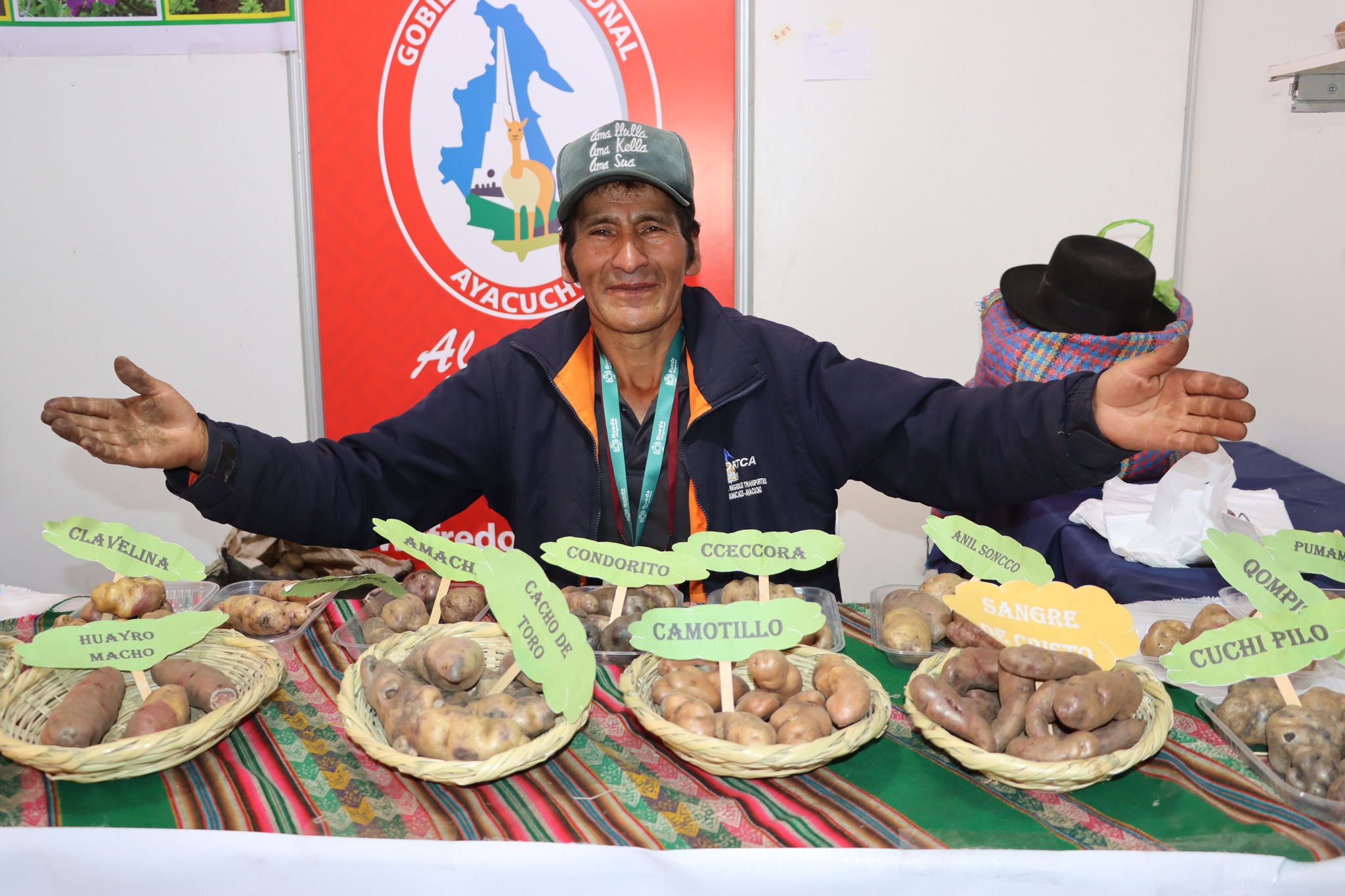Productores agropecuarios de Ayacucho destacan en Expo Perú Los Andes 2024 