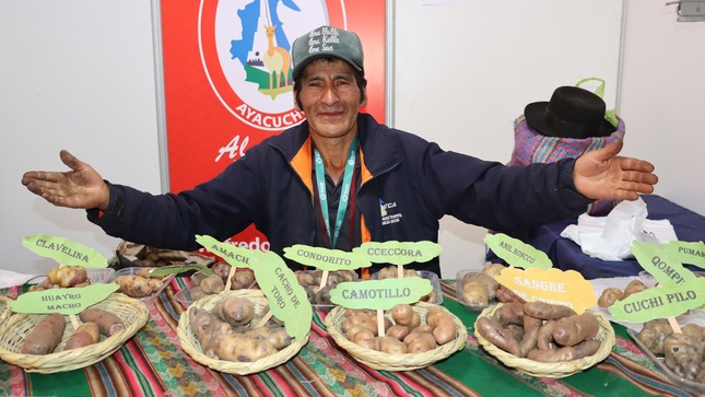 Productores agropecuarios de Ayacucho destacan en Expo Perú Los Andes 2024 