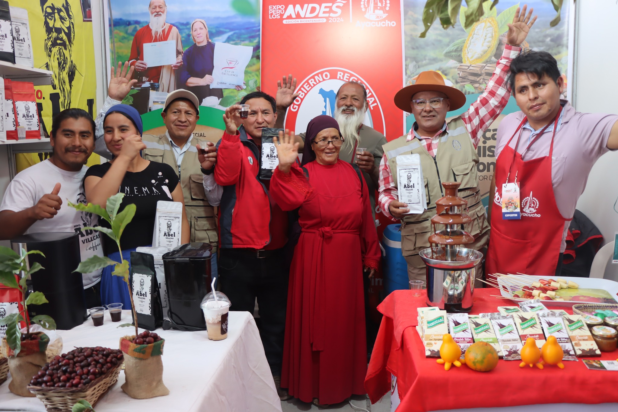 Productores agropecuarios de Ayacucho destacan en Expo Perú Los Andes 2024 