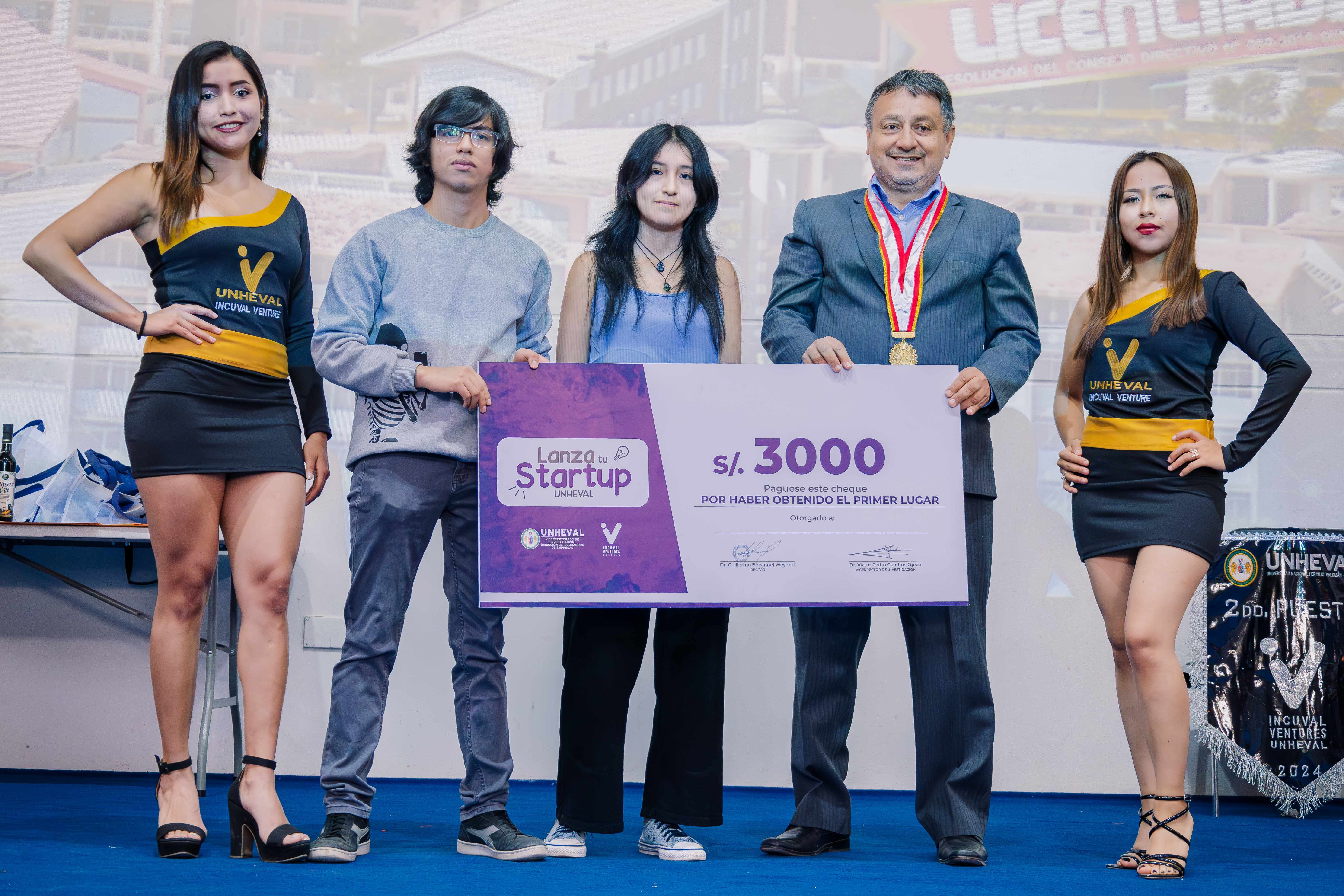 Entrega de capital al primer lugar