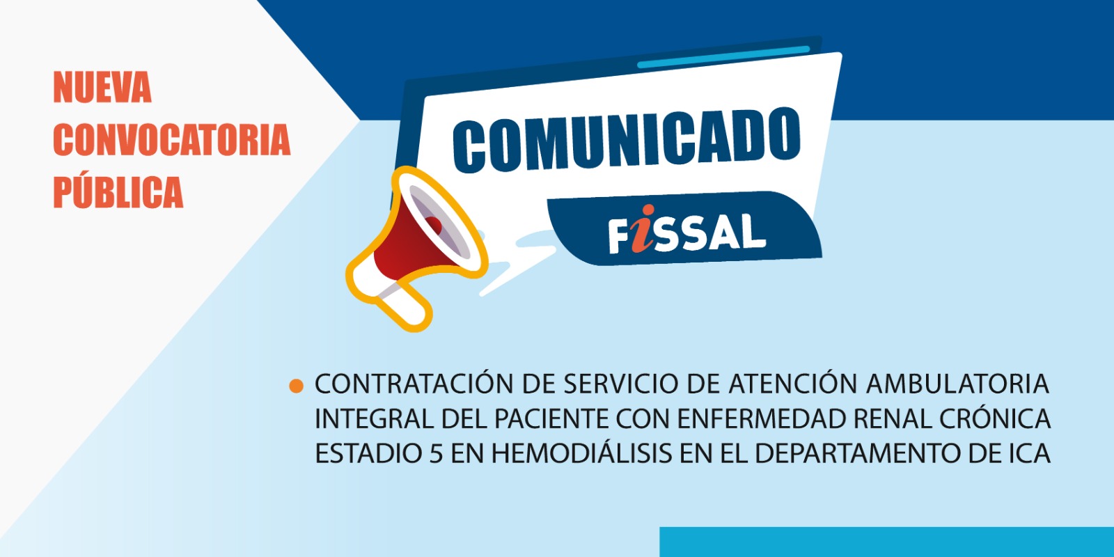 Servicio de atención ambulatoria integral del paciente con enfermedad renal crónica estadio 5 en hemodiálisis en la provincia de Chincha del departamento de Ica